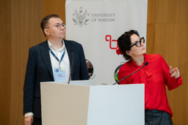 13. PRZEŁOMY 2 Michał Tomza Justyna Olko (fot./photo Mirosław Kaźmierczak) CC BY-NC-ND 2.0